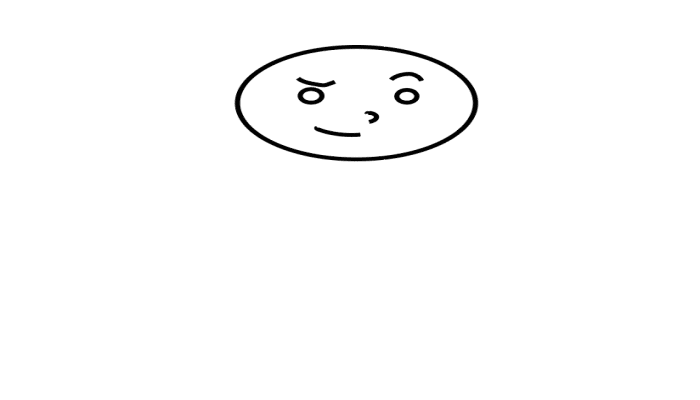 火柴人比心简笔画