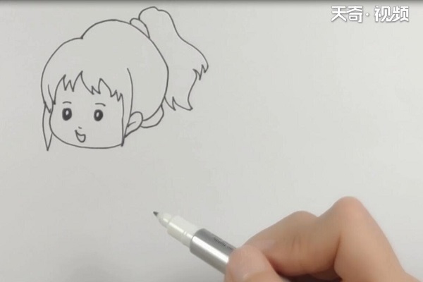 千与千寻简笔画